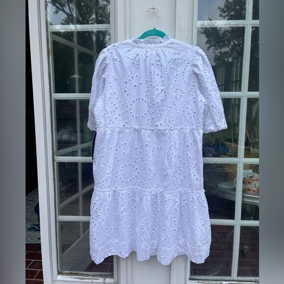 Tuckernuck x Cameran Wimberley Eyelet Palmer Cotton Dress NWT - Picture 7 of 9